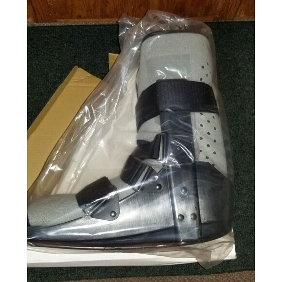 NEW Ankle Walker FLA orthopedics Black Gray Low XLarge XL Immobilize cast ortho - Picture 1 of 11